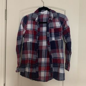 Red, White, and Blue Flannel